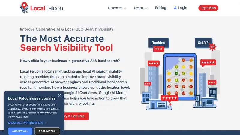 The Local Falcon website